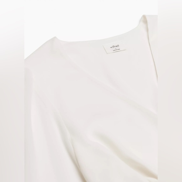 Aritzia Wistful Blouse Baby Blue - Picture 6 of 6
